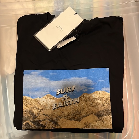 $100 STAMP’D Size XS Graphic Short Sleeve Shirt NWT - Picture 7 of 7